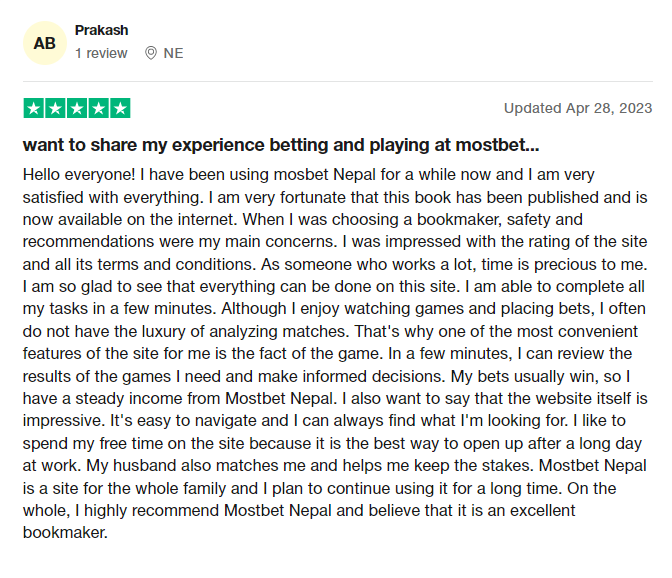 Mostbet review