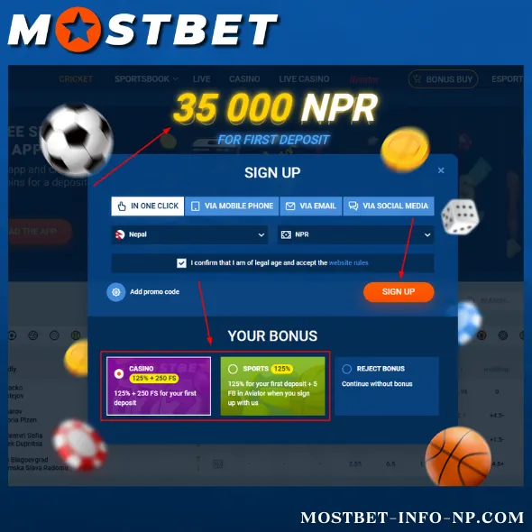 Register Nepal website site