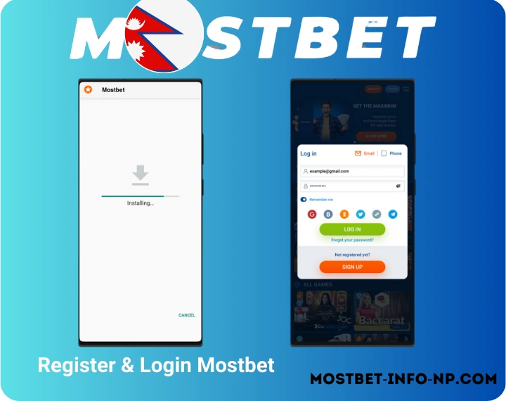 Register Through the Mobile Application on Mostbet Casino in Nepal