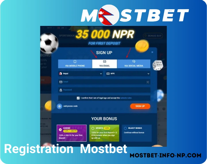 Registration via Email